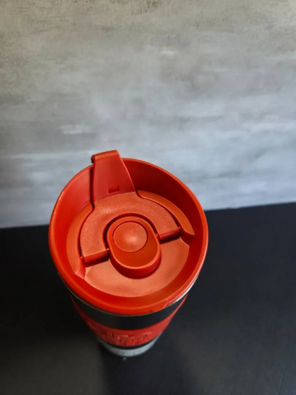 Bodum Travel French Press Stainless Steel & Red Coffee & Tea Maker Tumbler 15oz